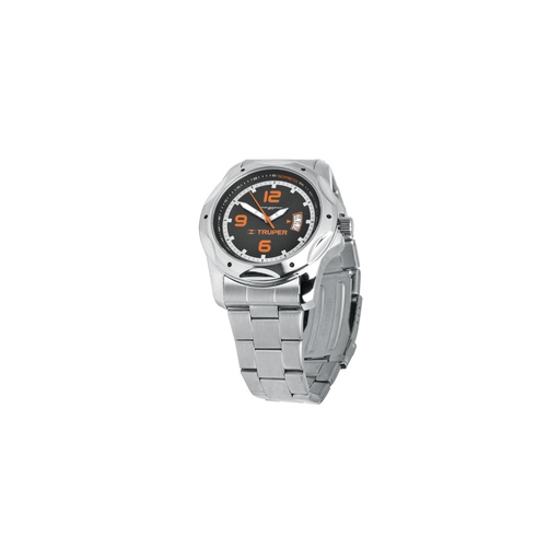 [60072] Reloj para caballero, acero inoxidable, Truper REL-PC-3