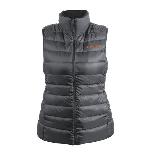 [65008] Chaleco de plumas ligero para mujer, gris, EG, TRUPER CHA-GD-XG