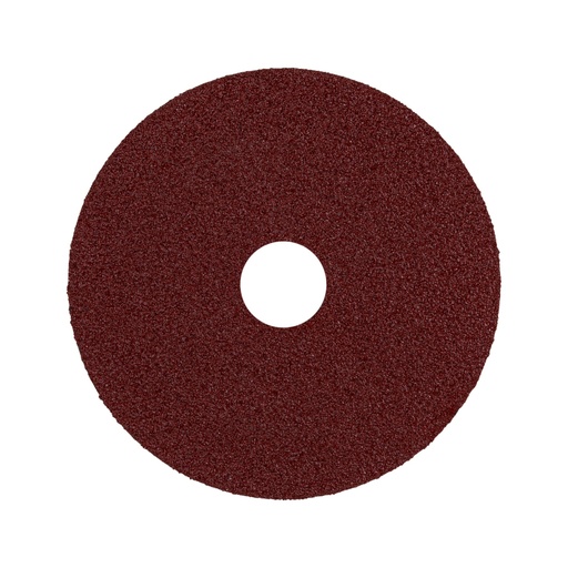 [100126] Disco de lija 4-1/2' con respaldo de fibra, grano 50, TRUPER DILF-450