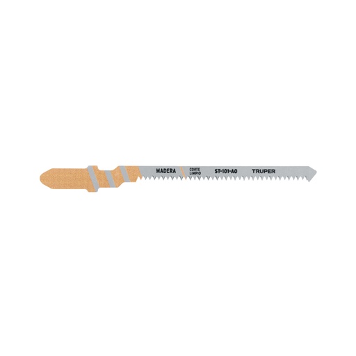 [103045] Blíster 5 seguetas T, 18 DPP HCS, corte curvo limpio/madera ST-101-AO
