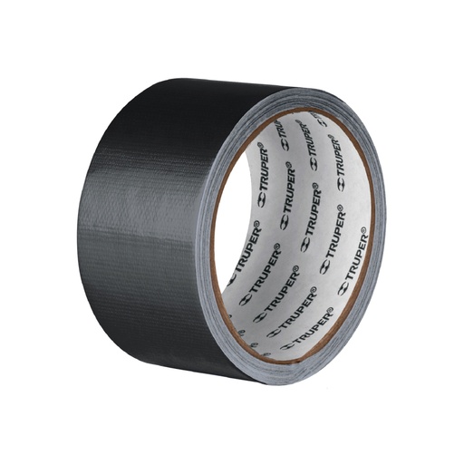 [103061] Cinta negra para ducto 10 m x 48 mm, espesor 0.19 mm, TRUPER CDU-10XN