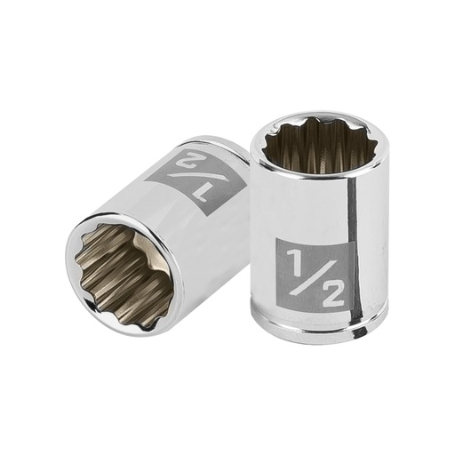 [100964] Dado de 1/2', 12 puntas, cuadro 1/4', TRUPER D-1416-B