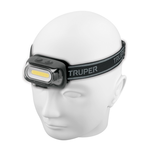 [103086] Linterna de minero LED 460 lm con sensor, recargable, TRUPER LI-CA-460R