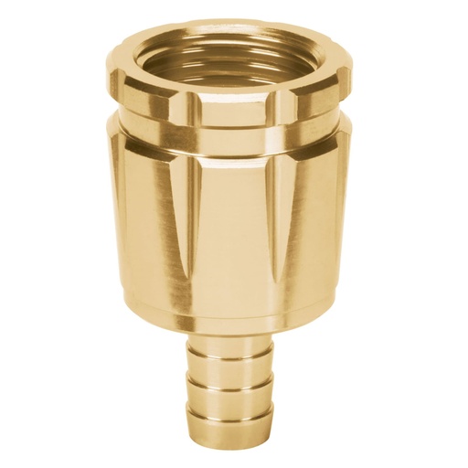 [101163] Conector 1/2' hembra robusto de aluminio, TRUPER CF-1/2R