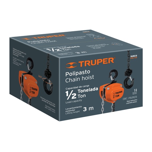 [101941] Caja de empaque de repuesto para POL-1/2, TRUPER CJ-POL-1/2
