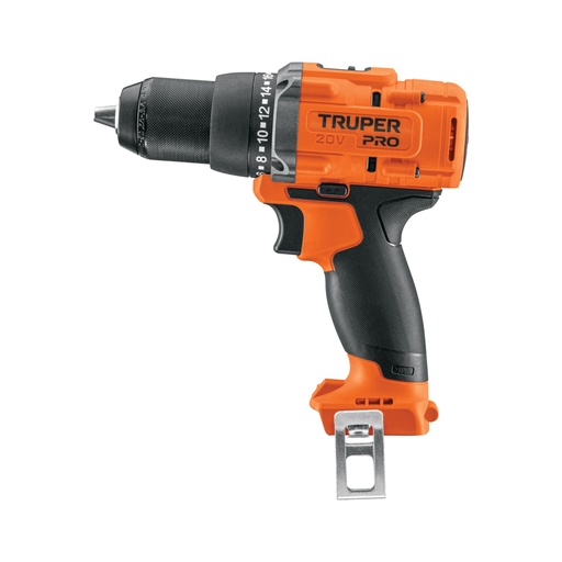 [103250] Taladro/destornillador 1/2', 20V, sin accesorios, TRUPER PRO TALI-20AS