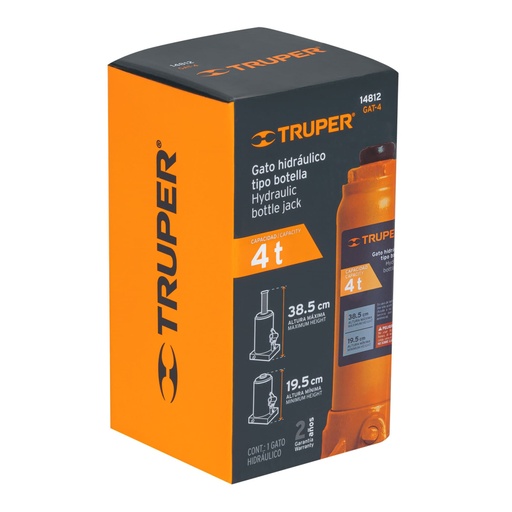 [102516] Caja de empaque de repuesto para GAT-4, TRUPER CJ-GAT-4