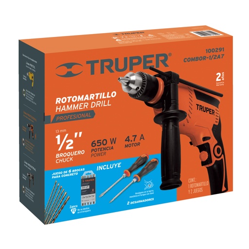 [102602] Caja de empaque de repuesto para COMBOR-1/2A7, TRUPER CJ-COMBOR-1/2A7