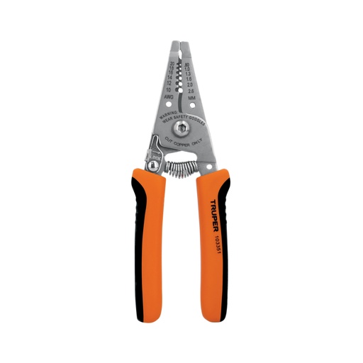 [103351] Pinza 6-3/8' pelacables, 20-10 AWG, TRUPER PE-CA-61