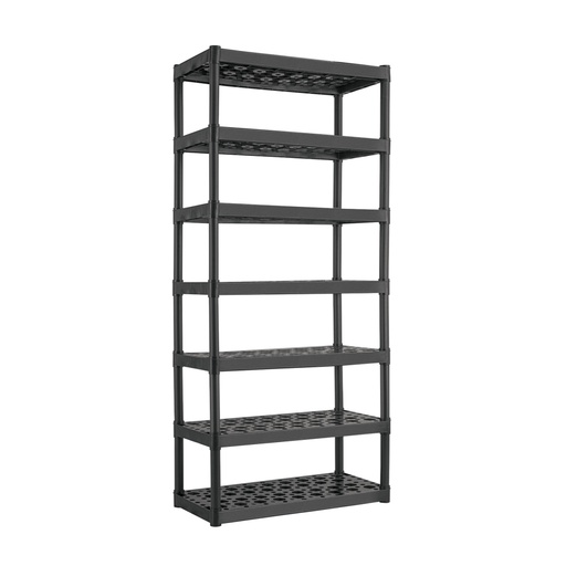 [103600] Estante plástico 7 repisas capacidad 60kg, 91x43x185, TRUPER EST-7
