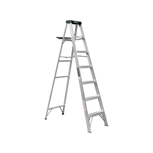 [10437] Escalera de tijera, tipo III, 6 peldaños y bandeja, TRUPER EST-36