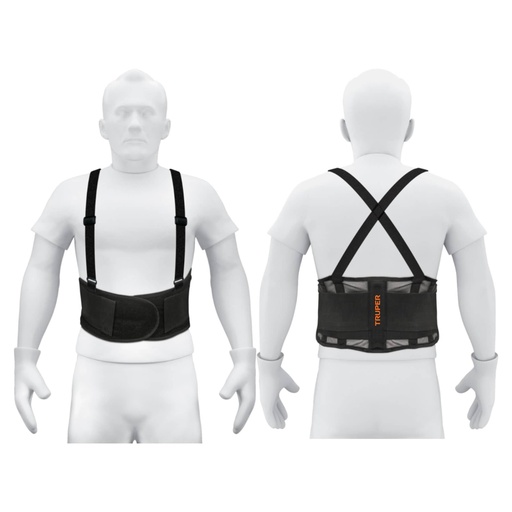 [11967] Faja lumbar de malla transpirable, talla EG, TRUPER FAJA-XLV