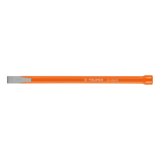 [12121] Cincel de corte frío de 1/2 X 10', TRUPER C-1/2X10