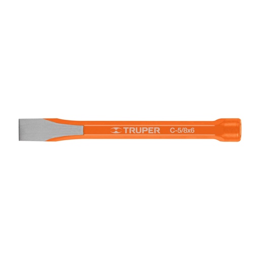 [12127] Cincel de corte frío de 5/8 X 6', TRUPER C-5/8X6