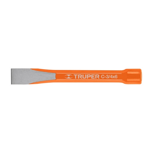 [12139] Cincel de corte frío de 3/4 X 6', TRUPER C-3/4X6