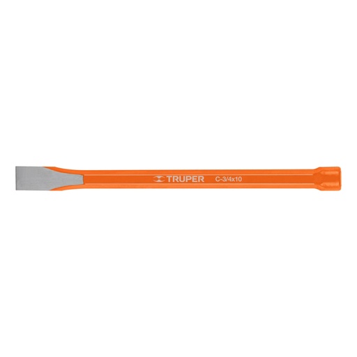 [12145] Cincel de corte frío de 3/4 X 10', TRUPER C-3/4X10