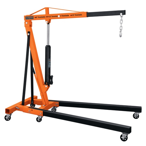 [12888] Pluma hidráulica 2 ton, plegable, TRUPER PHF-2
