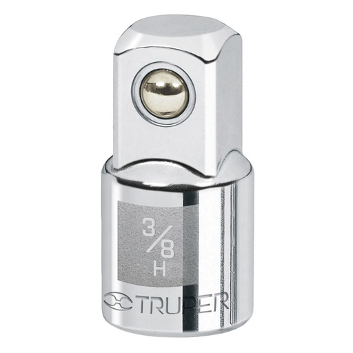 [13420] Adaptador para matraca de cuadro 3/8' a cuadro 1/2', TRUPER A-5253