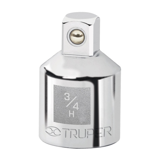 [13424] Adaptador para matraca de cuadro 3/4' a cuadro 1/2', TRUPER A-5453
