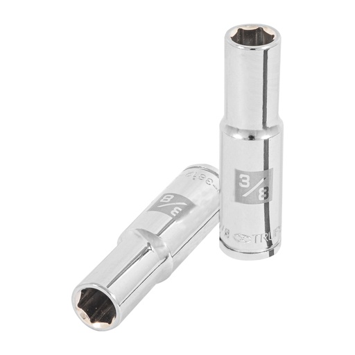 [13712] Dado largo de 3/8', 6 puntas, cuadro 3/8', TRUPER D-3812-HL