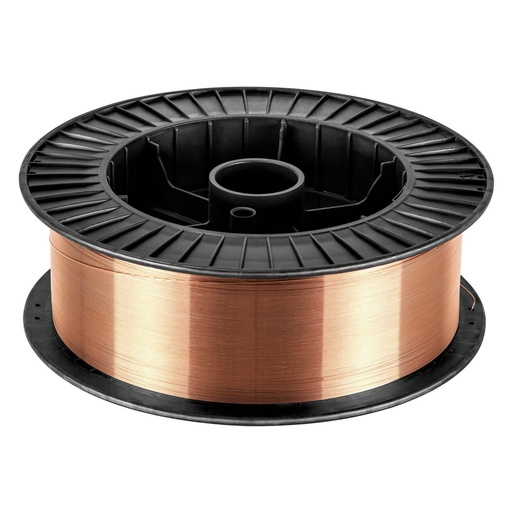 [13753] Caja 15 kg de microalambre sólido, con gas, .030', TRUPER MICRO-15G