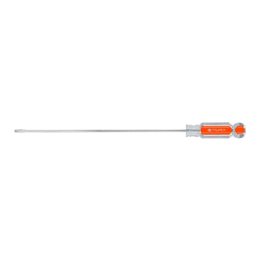 [14026] Desarmador cabinet 1/8' x 8' mango de acetato, TRUPER DG-1/8X8