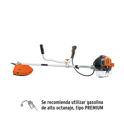[11029] Desmalezadora a gasolina 33 cc mango tipo 'bici' 18', TRUPER DES-330