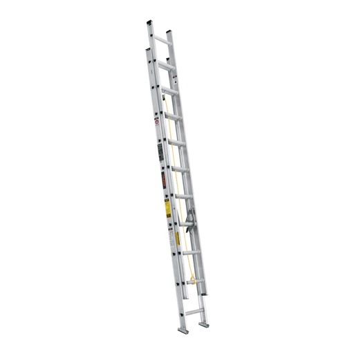 [16027] Escalera de extensión, tipo III, 20 peldaños, TRUPER ESE-20